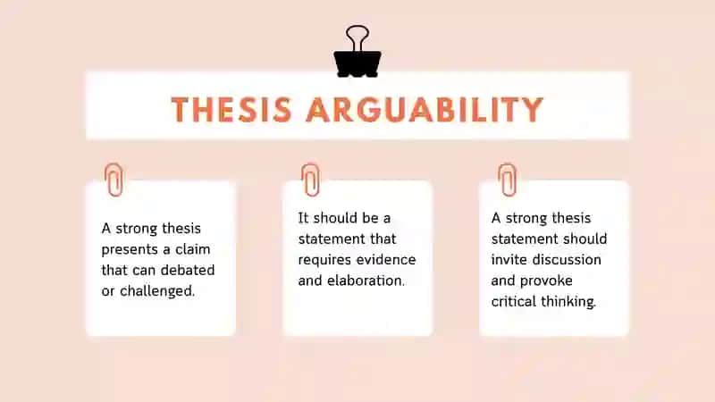 STRONG THESIS STATEMENTS 4