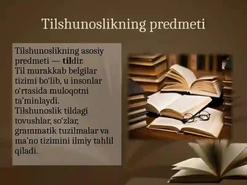Tilshunoslikning Fanlararo Aloqalari 4