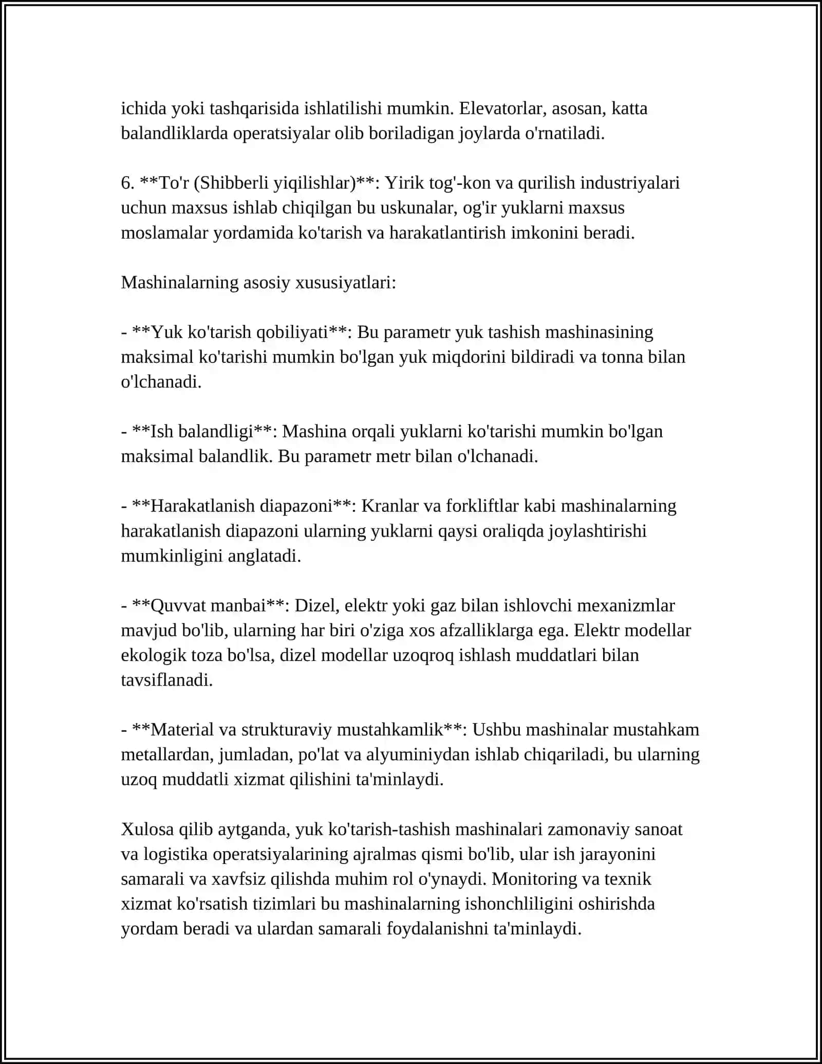 DUNYONING ETUK FIRMA VA KOMPANIYALARNING YUK KO‘TARISH-TASHISH MASHINALARI 4