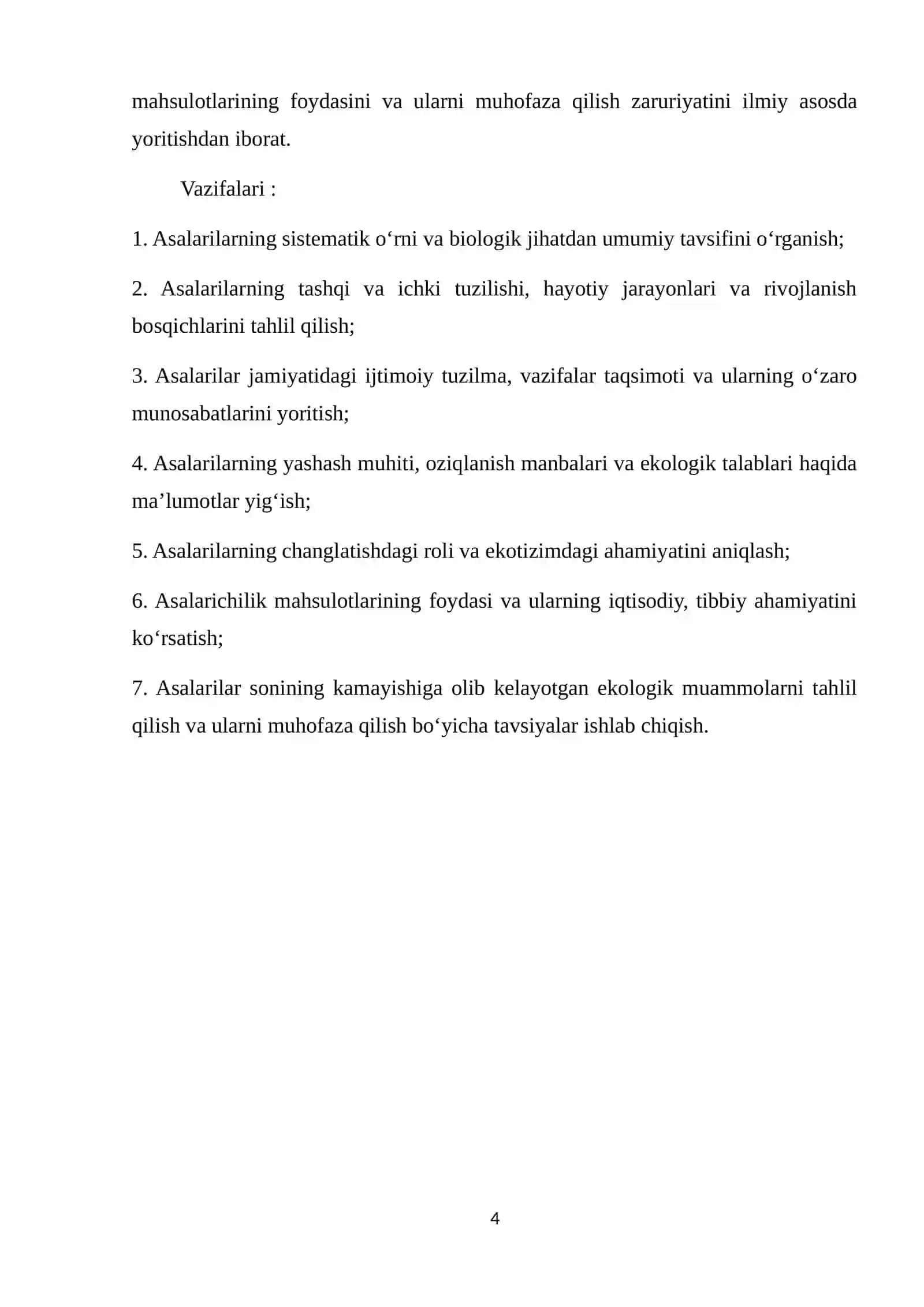 Asalarilarning Biologik Xususiyatlari 4