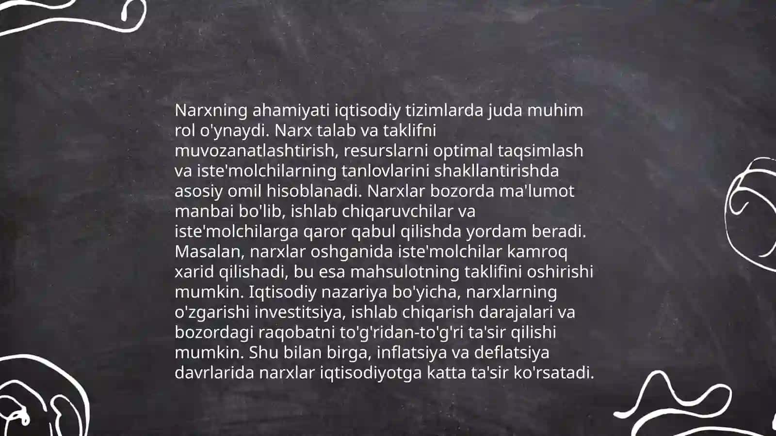 Marketingda narx tushunchasi va narxning shakillanishi 4