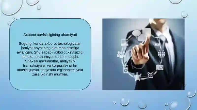 Axborotni ruxsatsiz kirishdan himoya qilish 4