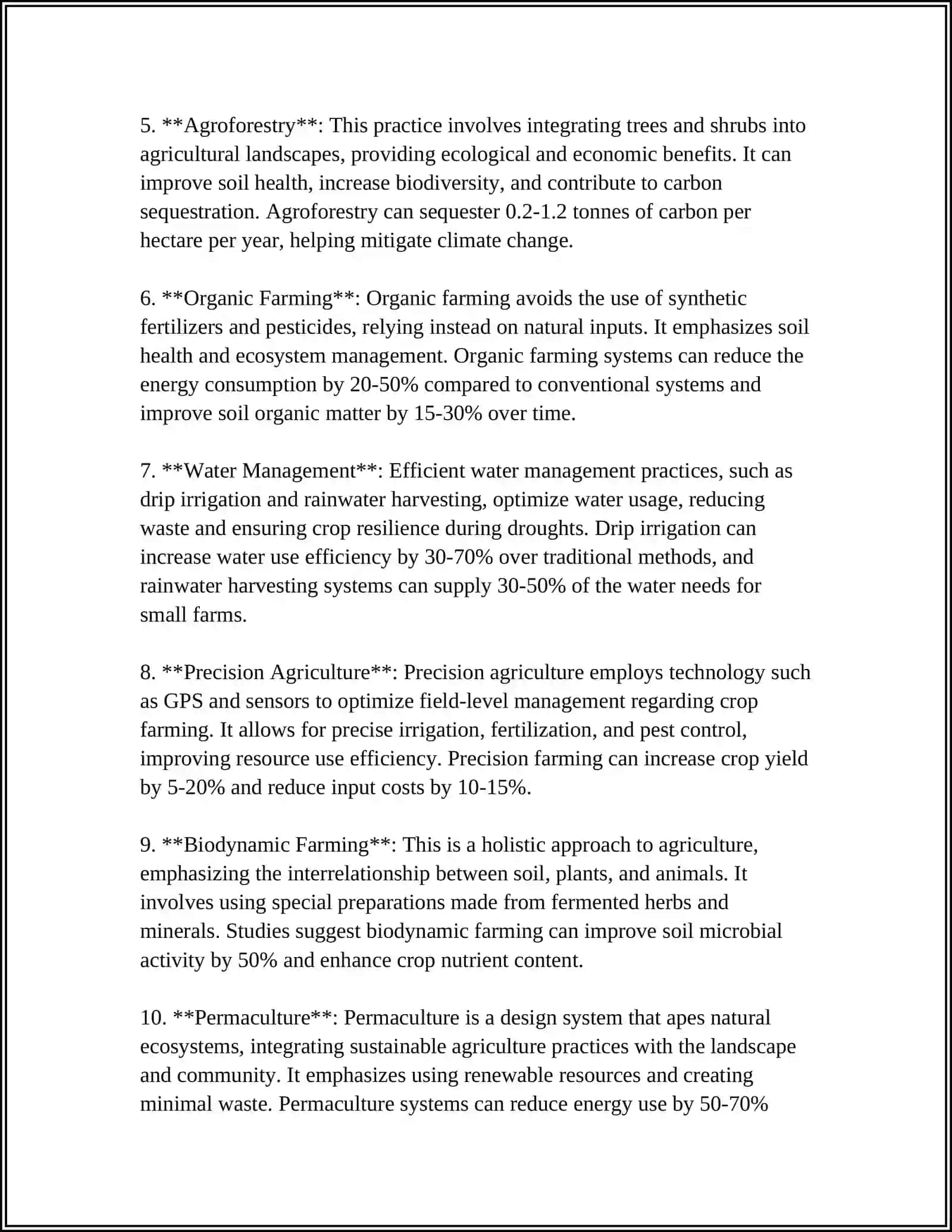 Sustainable Agriculture Practices 4