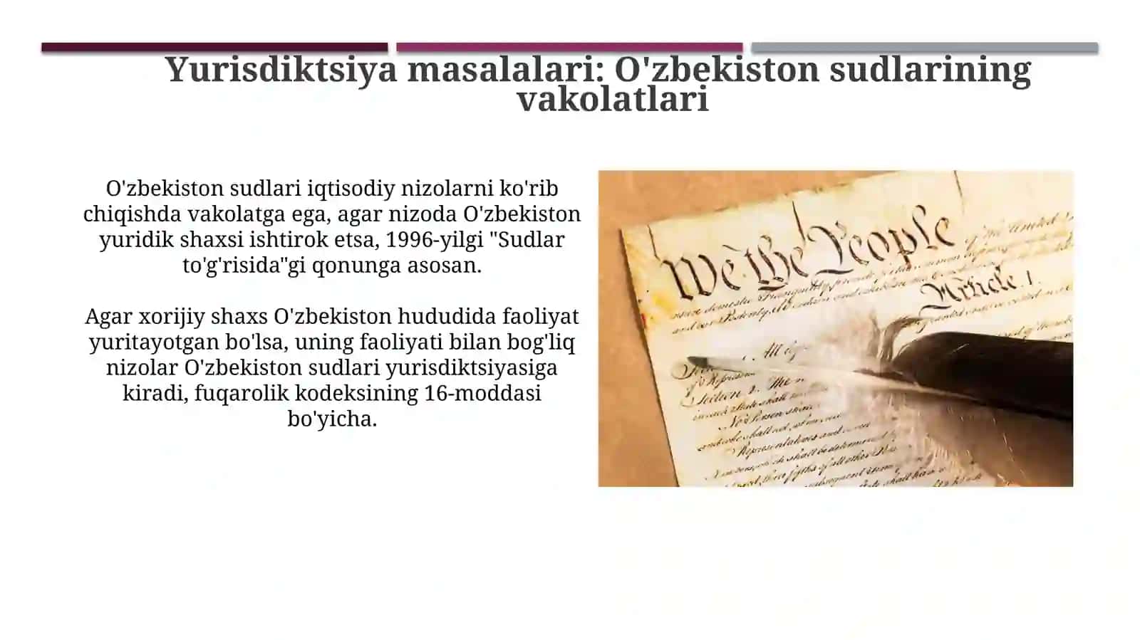 Chet ellik shaxslar ishtirokidagi igtisodiy ishlarni ko'rib chigishning umumiy qoidalari 4