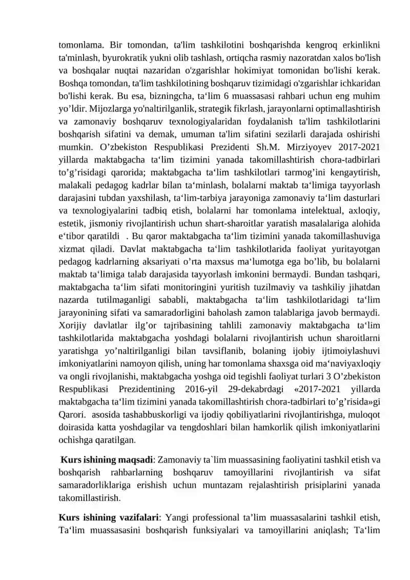 MENEJMENTNING VAZIFALARI 4