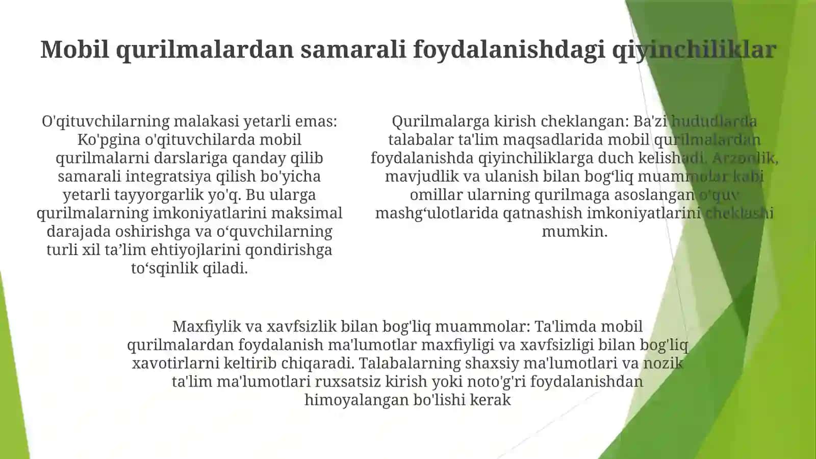 Xalqaro Maktablarda Uyali Aloqa Vositalaridantartibli Va Samarali FoydalanishMexanizminiMakomillashtirish 4