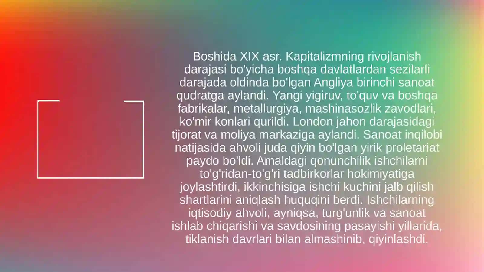 Angliyaning jahon bozoridagi mavqeining pasayishi. Bolfur va Solsberi kabinetlarining reaktsion ichki siyosati 4