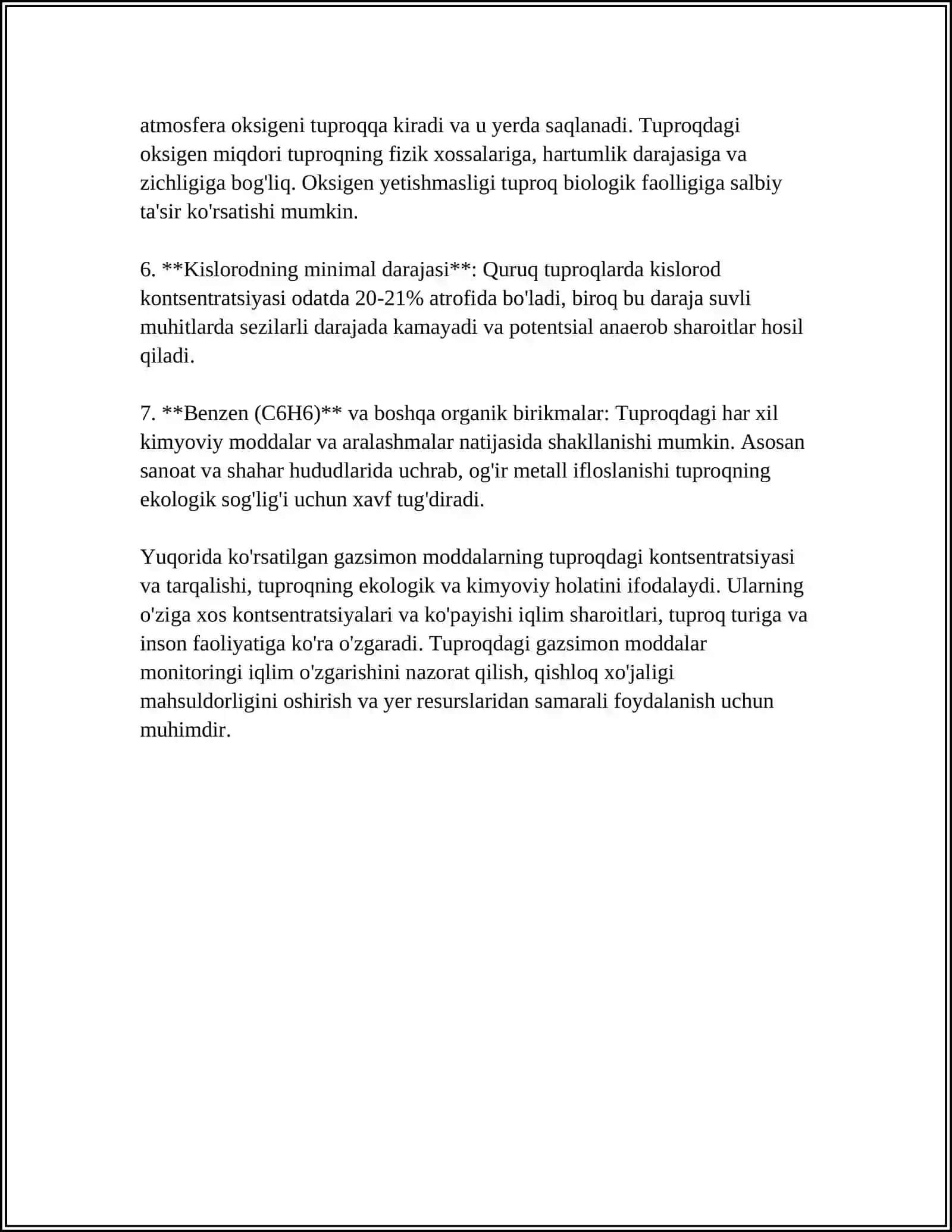 GRUNT TARKIBIDAGI GAZSIMON MODDA VA UNI GRUNT MUSTAHKAMLIGIGA TA’SIRI 4