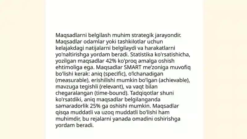 Ishdagi shaxsiy samaradorlik 4