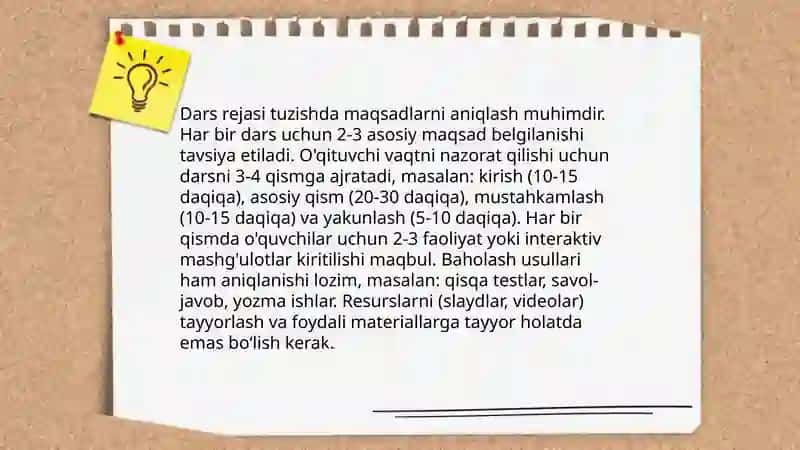 O'qitishning interfaol uslublari 4