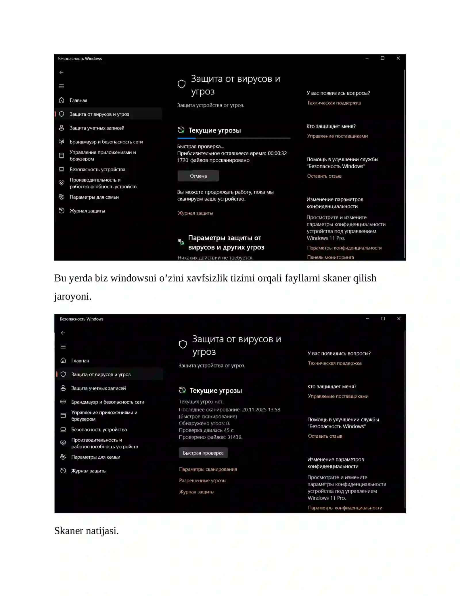 Operatsion tizimlar xavfsizlik komponentalari 4