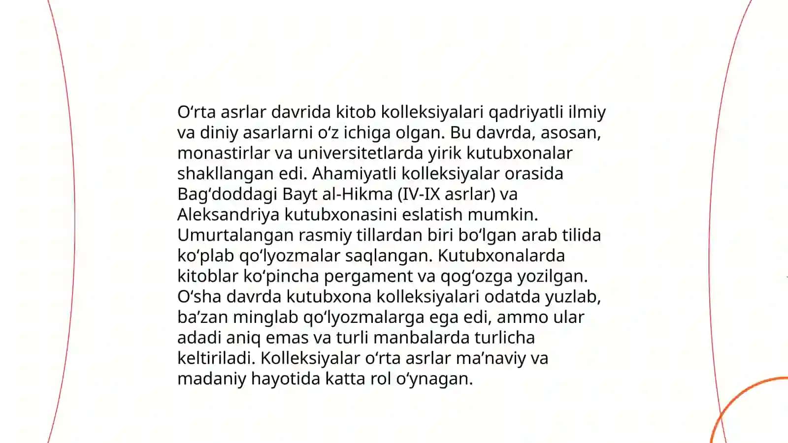 Oʻrta asrlar davrida kolleksiyalar 4