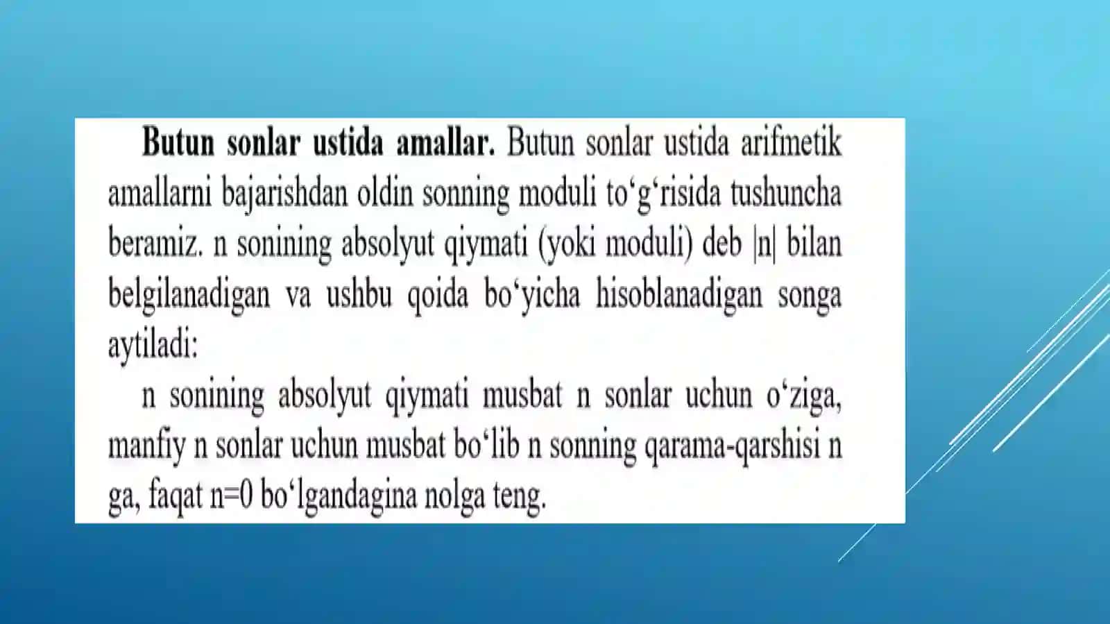 Ratsional sonlar va ularning geometrik interpretatsiyasi 4