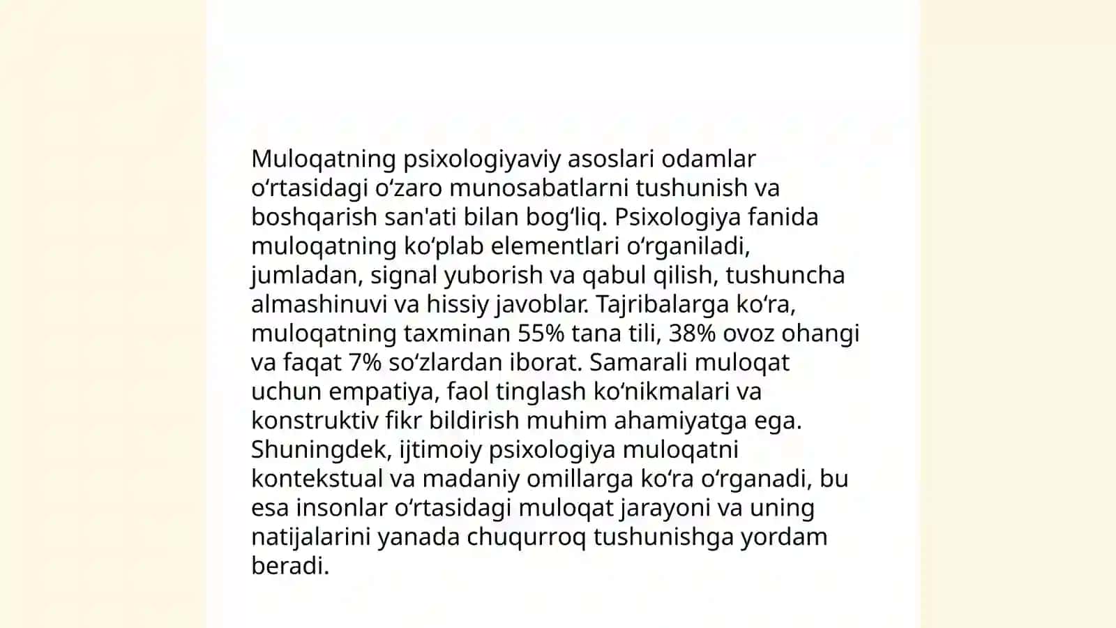 Muloqat psixologiya fanining predmeti maqsad va vazifalari 4