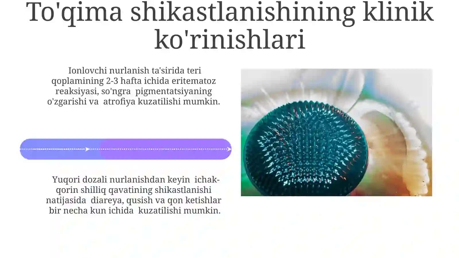 Ionlashtiruvchi Radiatsiyaning Normal To'qimalarga Ta'siri 4