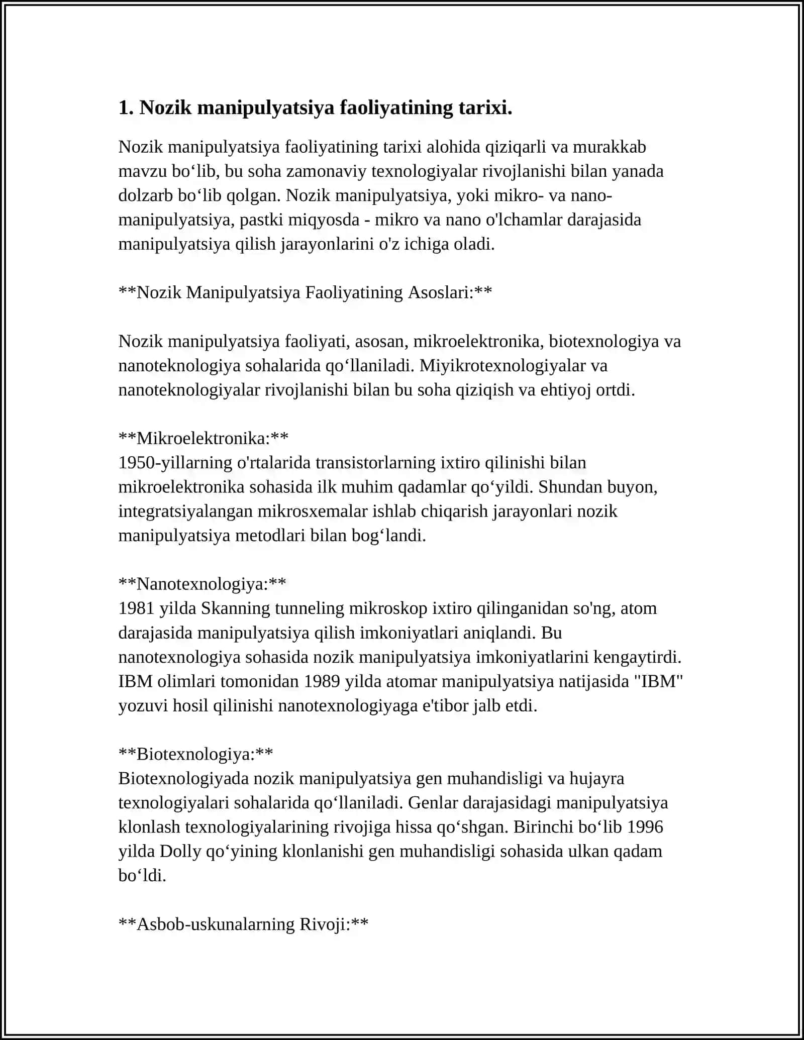 NOZIK MANIPULYATSON FAOLIYAT BILAN BOGʻLIQ HOLDA INSON QOʻL PANJASINI XUSUSIYATLARI IKKI OYOQLI YURISH BILAN BOGʻLIQ 4