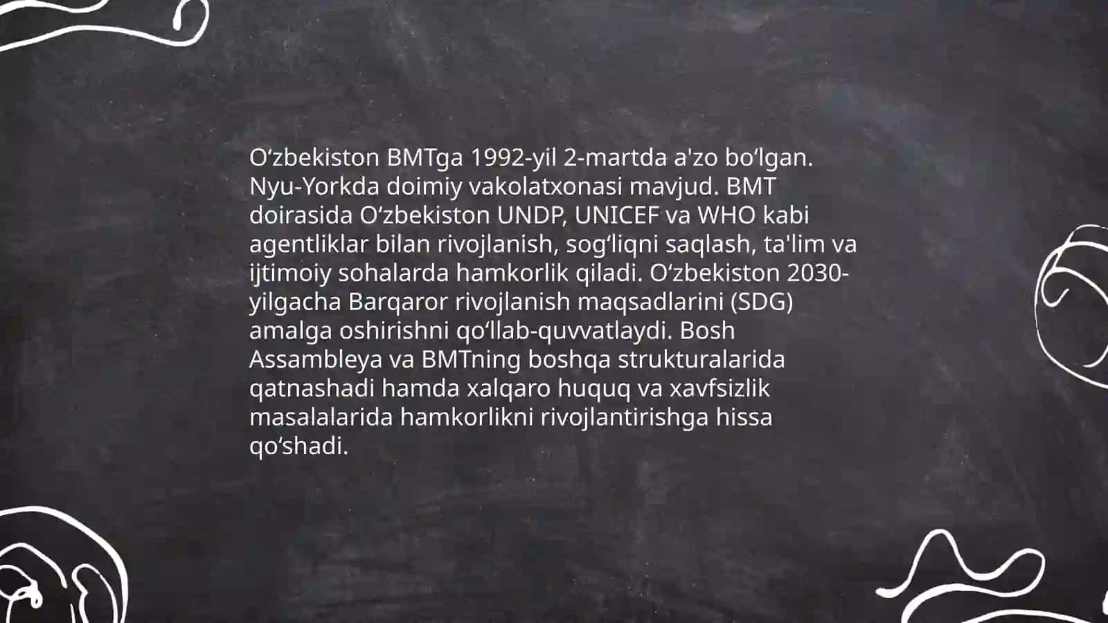 O‘zbekistonning jahon hamjamiyatidagi munosib o‘rni 4