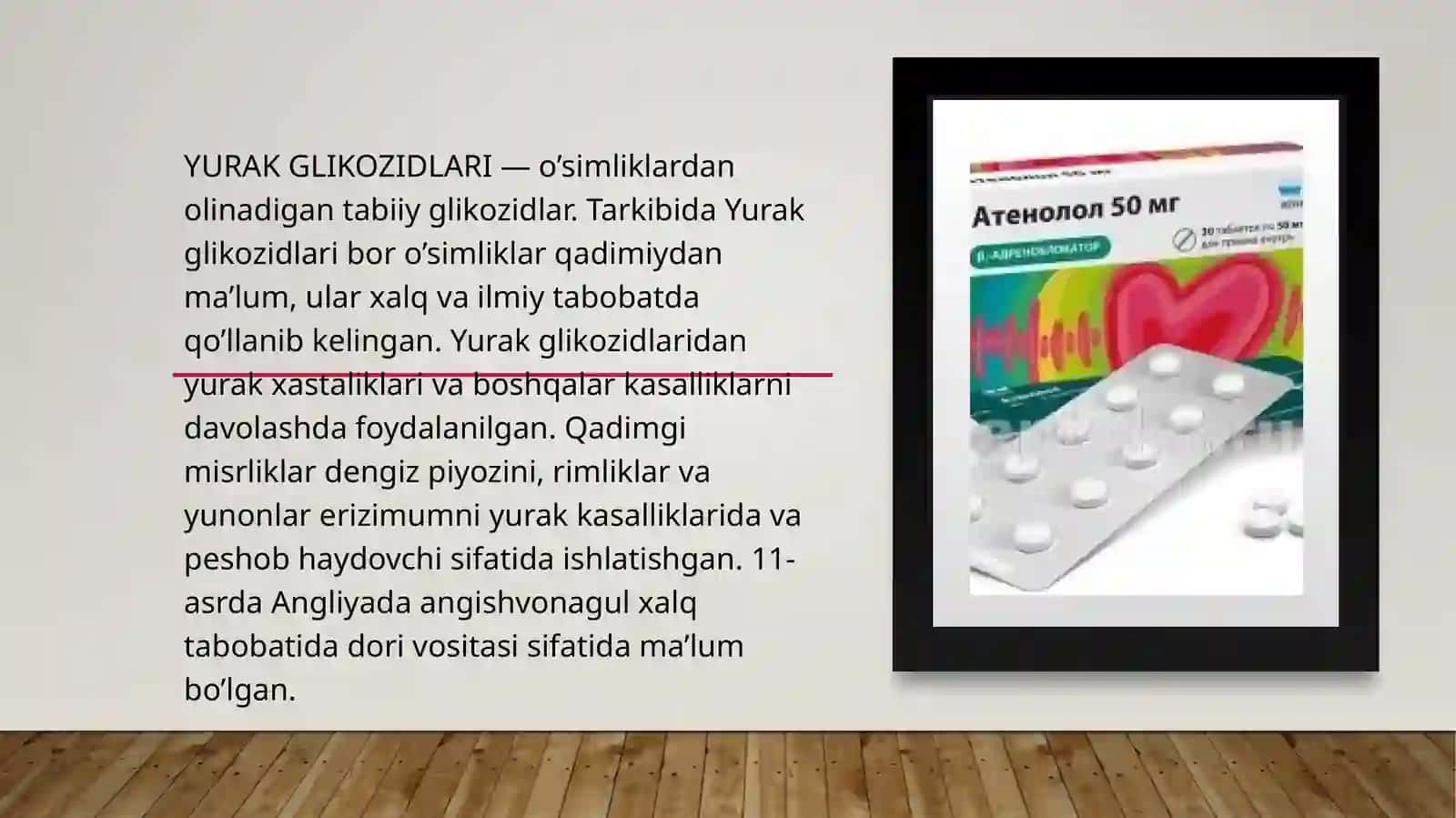 Yurak glikozidlarining kimyoviy tuzilishi va ahamiyati 4