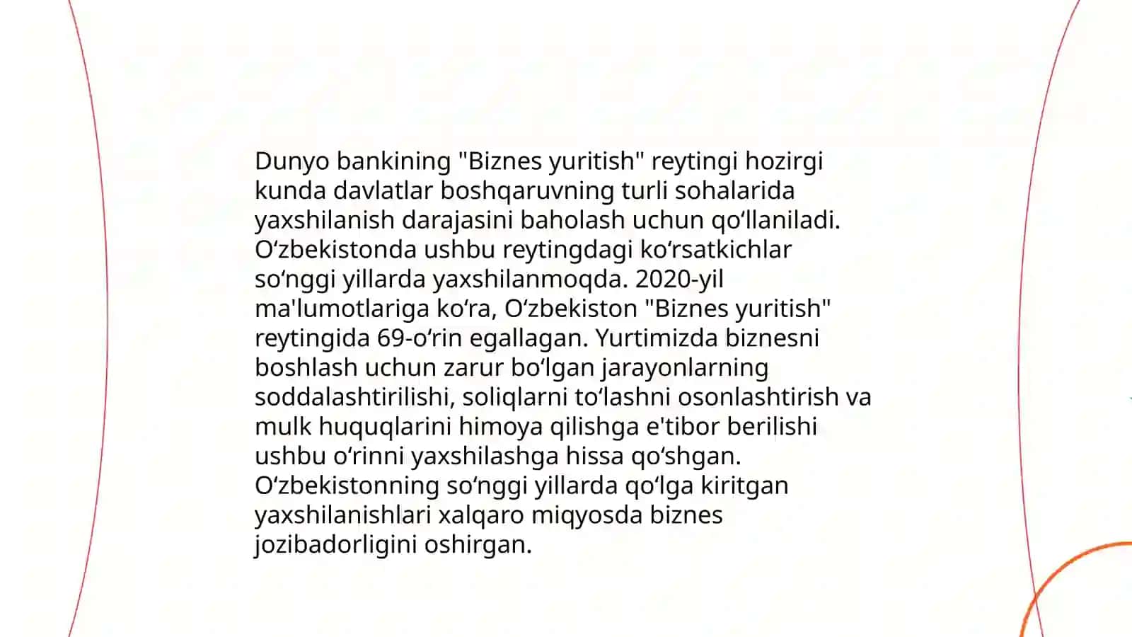 Iqtisodiy va ijtimoiy sohadagi ustuvor xalqaro reytinglar va ularga Oʻzbekistonning integratsiyalashuvi 4