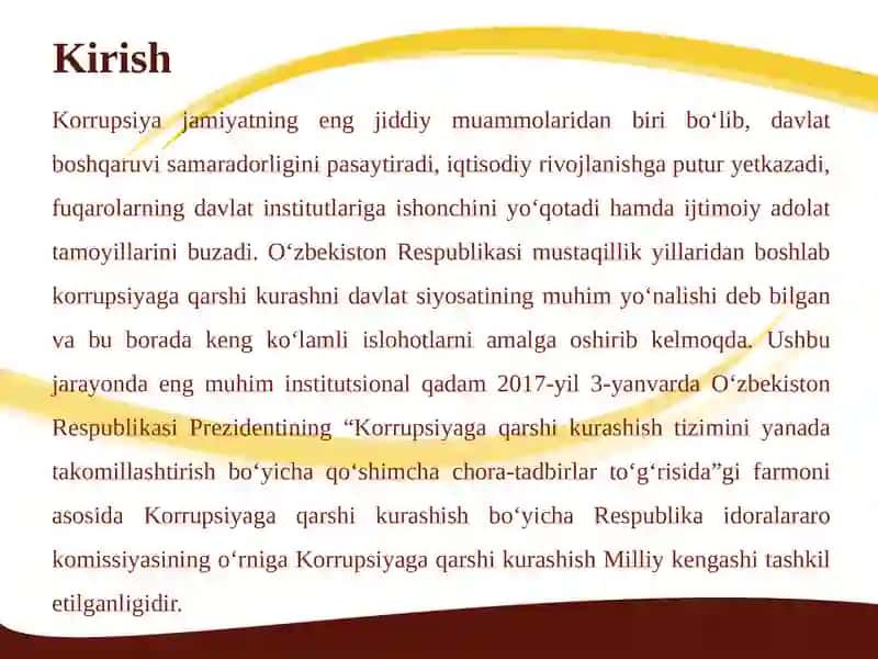 Korrupsiyaga qarshi kurashish Milliy kengashi va uning hududiy kengashlari 4