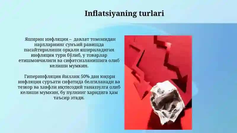 Inflatsiya va inflatsiyaga qarshi kurashish 4