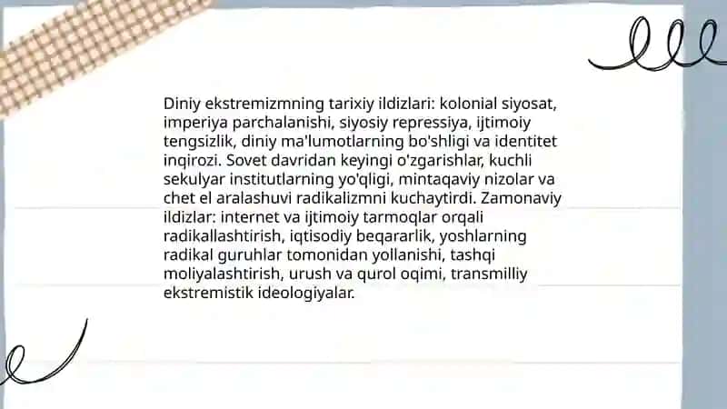 Diniy ekstremizm va terorizmga qarshi kurash 4