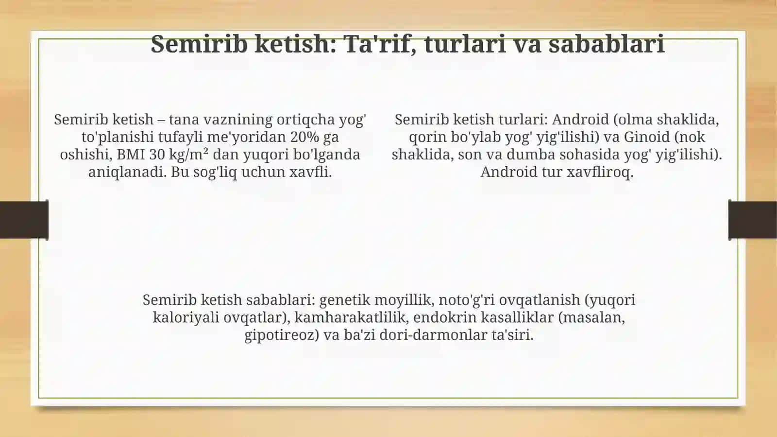 Metabolik buzilishlar: ta'rif, turlari va patofiziologiyasi 4