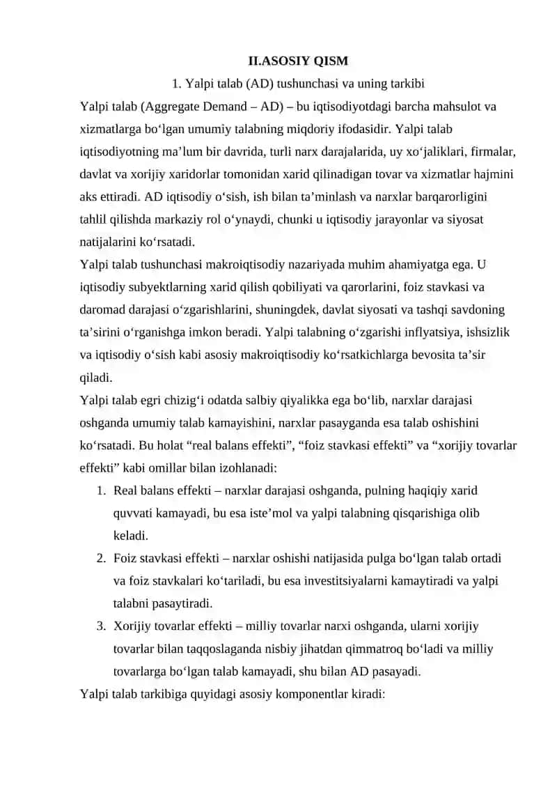 YALPI TALAB YALPI TAKLIF MODELI 4