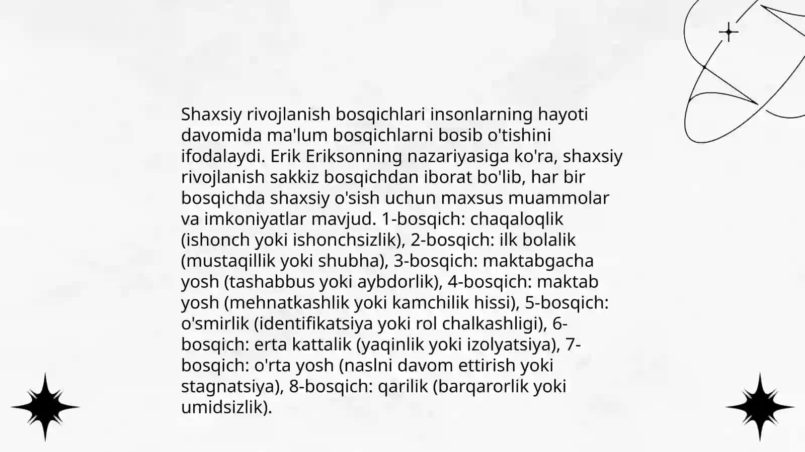 Shaxs deyksisi ontogenezi 4