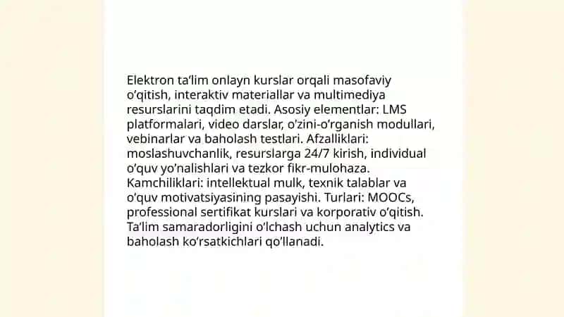 Zamonaviy ta'lim texnologiyalari 4