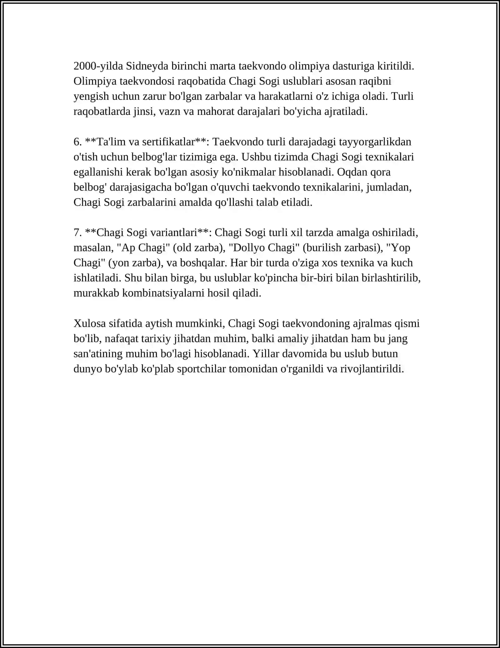CHAGI SOGI 4