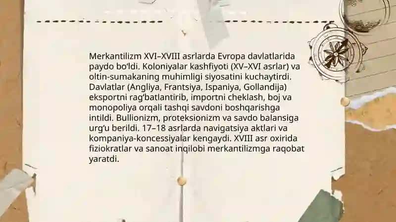 Merkantalizm 4