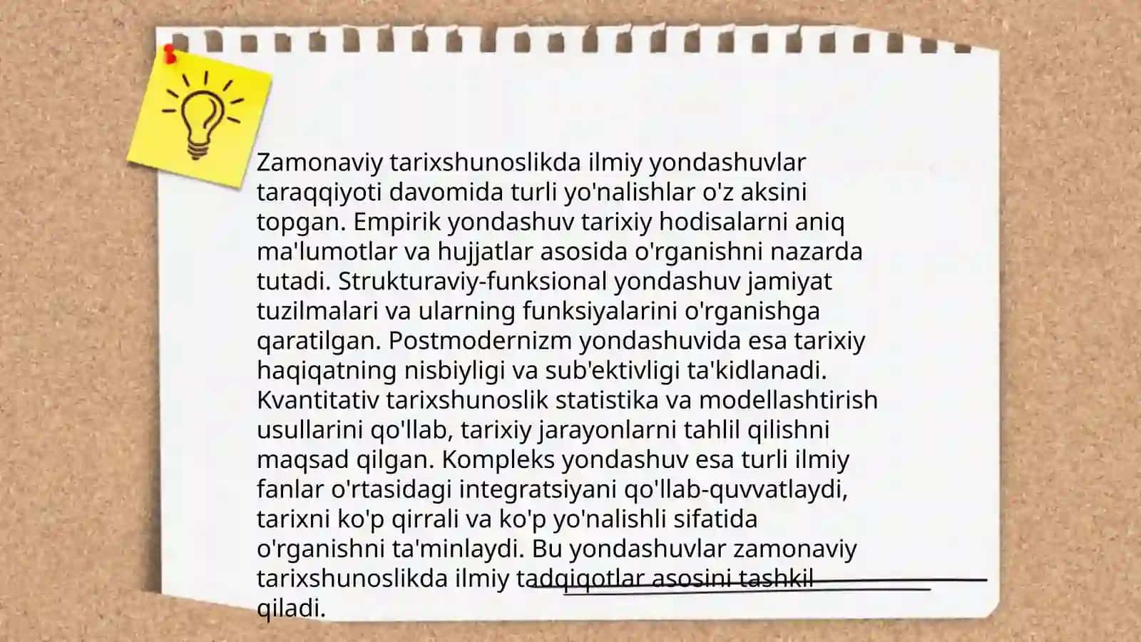 Metadologiya va tarixiy tadqiqotlarning zamonaviy usullari fanining vazifalari 4