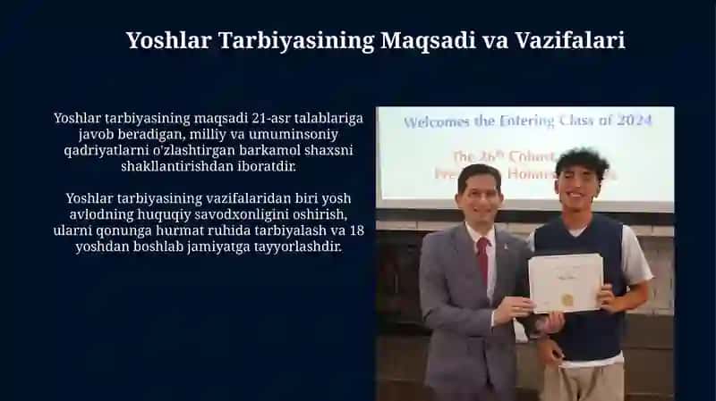 Yuqori Ma'naviyat va Yoshlar Tarbiyasi Asoslari 4