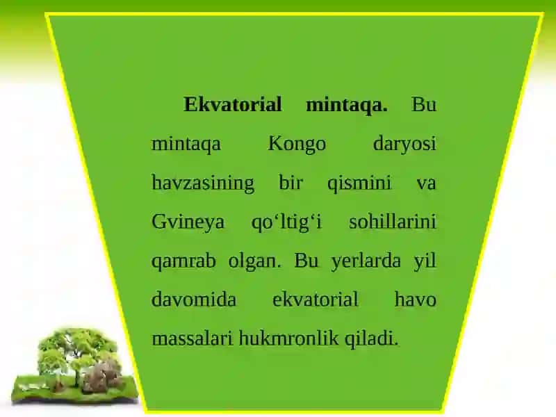 Subekvatorial mintaqalar 4