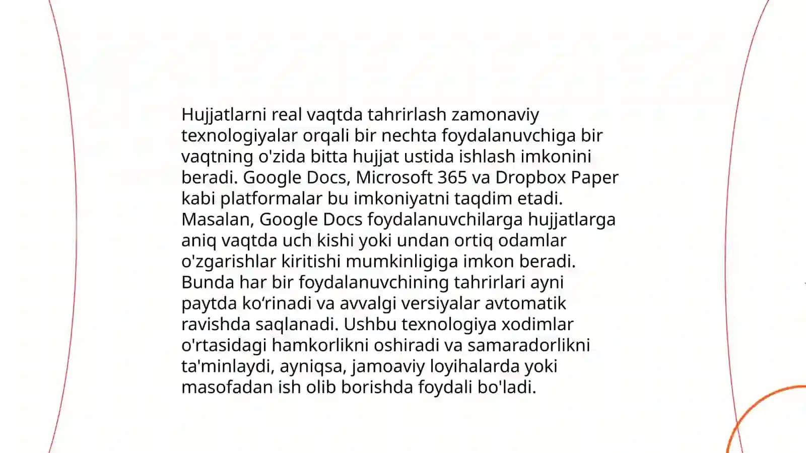 Google dokumentda hujjatni birgalikda tahrirlash 4