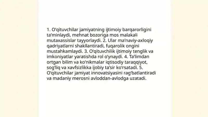 Pedagogik kasbning mohiyati 4