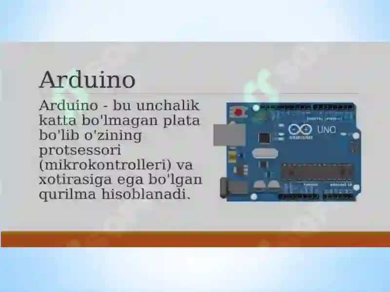 Arduinomikrokontrellarini dasturlash asoslari 4