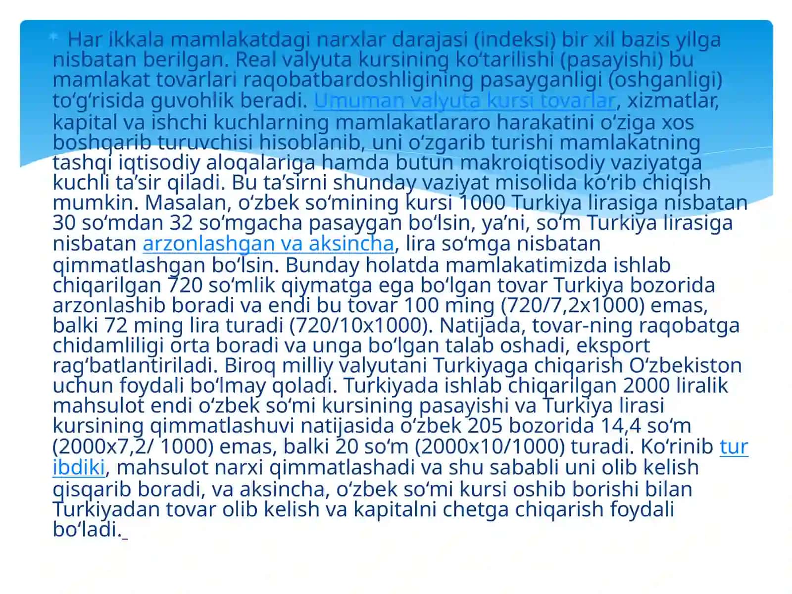 Makroiqtisodiy siyosatning nominal va real valuta kurslariga ta’siri 4