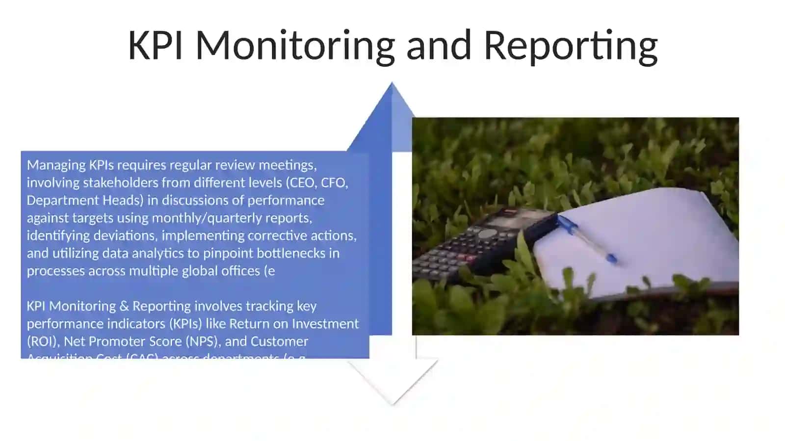 Planning and managing key indicators in management accounting 4
