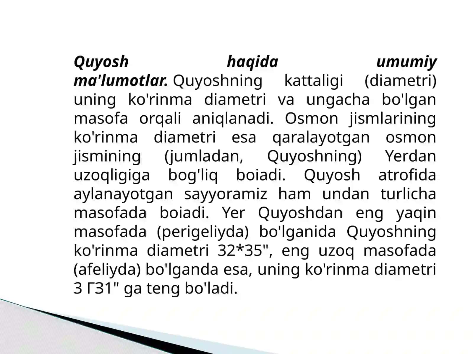 HAQRATOV MIRKOMILNING ASTRANOMIYA VA FIZIKA FANIDAM MUSTAQIL ISHI 4