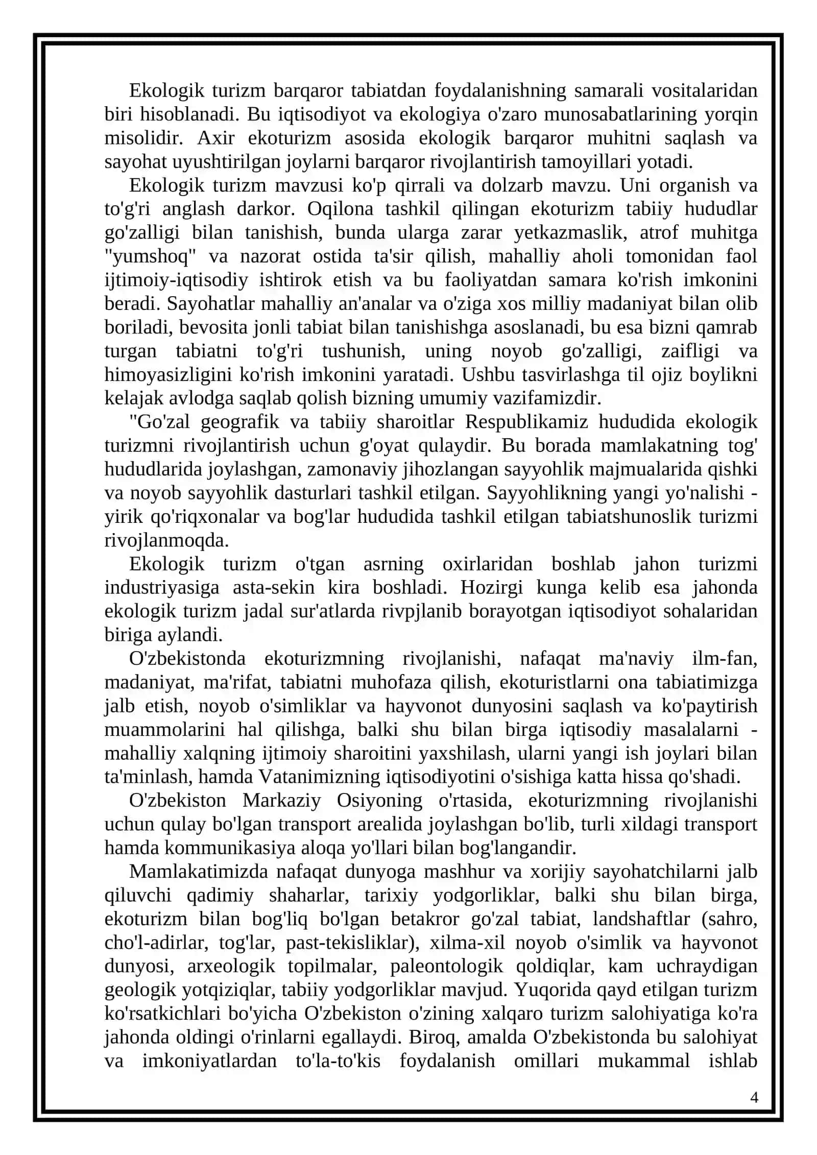 Tabiatshunoslik darsida o’quvchilarni tabiatga muhabbat ruhida tarbiyalash 4