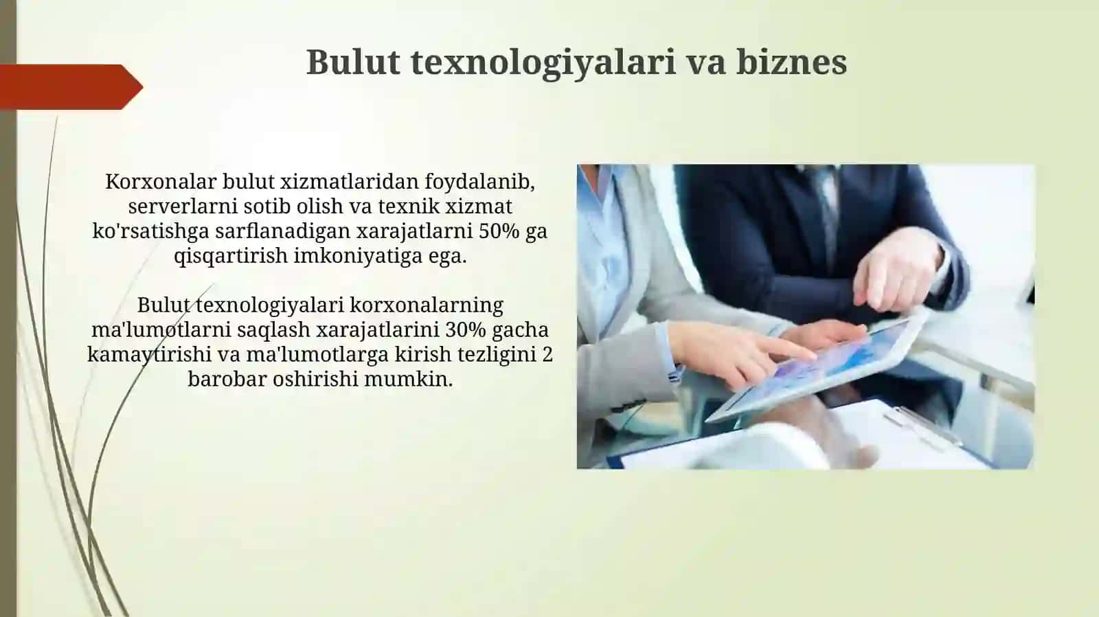 Axborot texnologiyalariningbiznesdaqo'llanilishi 4