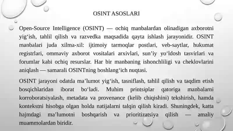 OSINT va Kengaytirilgan Verifikatsiya 4