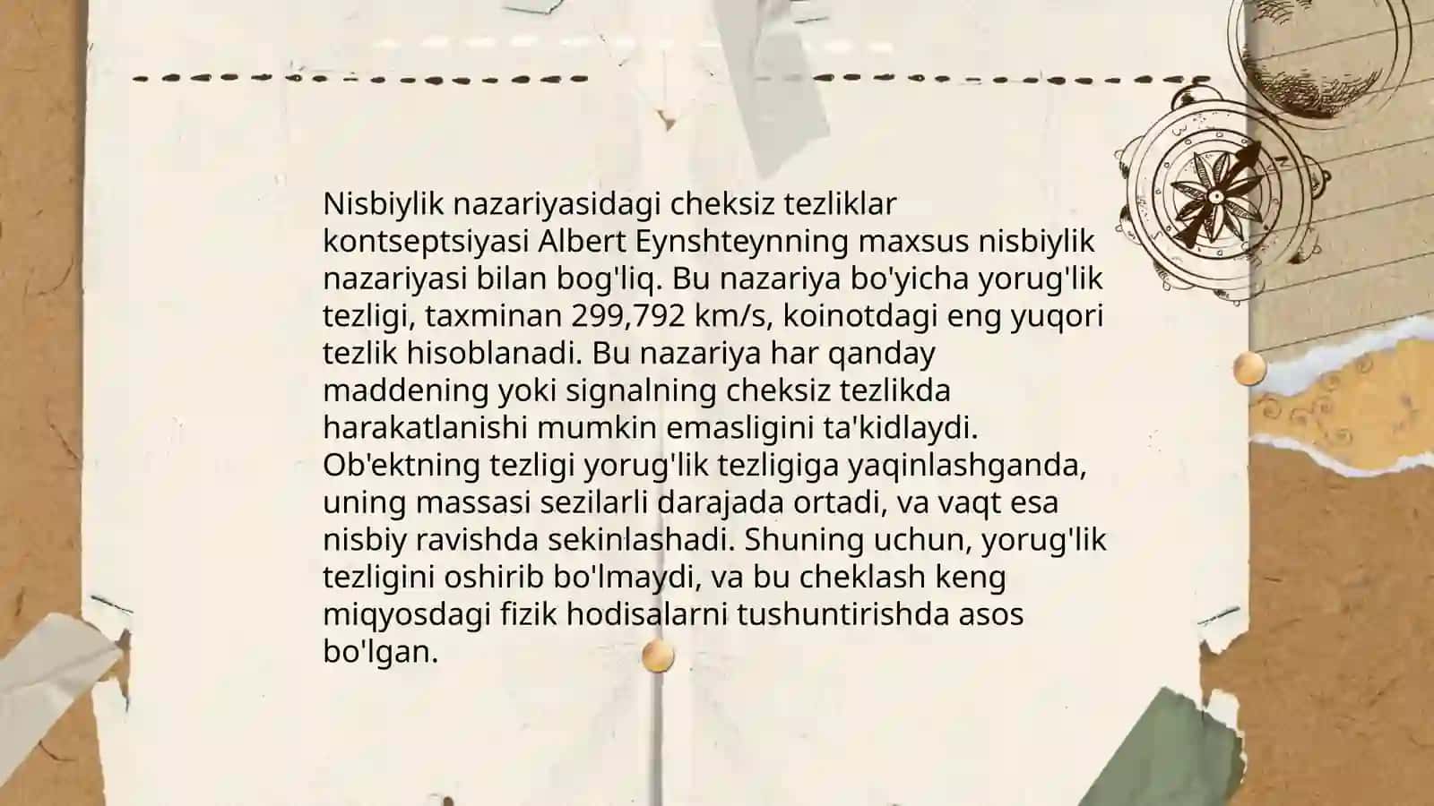 Maxsus nisbiylik nazariyasi 4