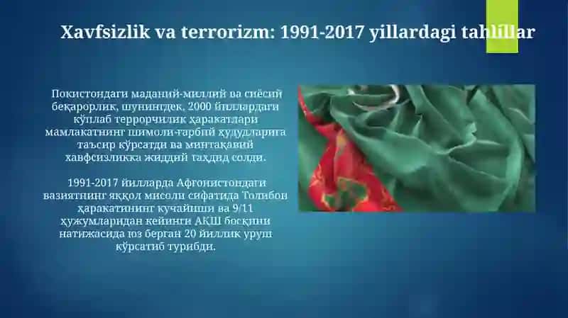 Pokiston va Afg'oniston Omonova Zilola 4