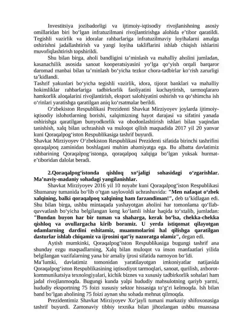 Mustaqillik yillarida Qoraqalpog‘iston Respublikasi 4
