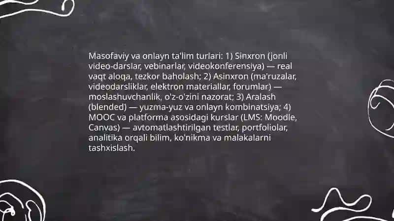 Talim tashkil qilish shakillari va turlari 4