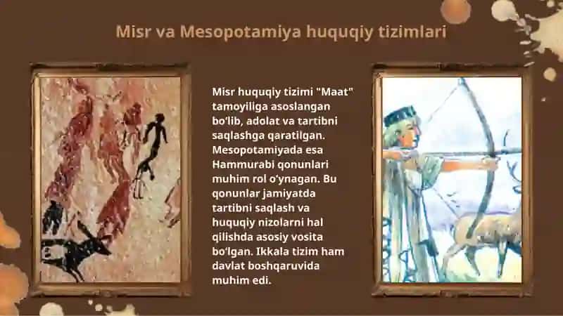 Qadimgi Sharq mamlakatlari davlati va huquqi 4