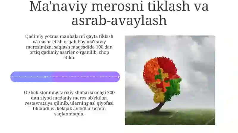 Yangi O'zbekistonda ma'naviy o'zgarishlar: Umumiy nuqtai nazar 4